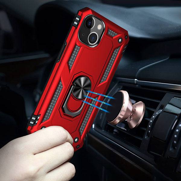 2022 Luxury Armor Ring Bracket Phone case For iPhone