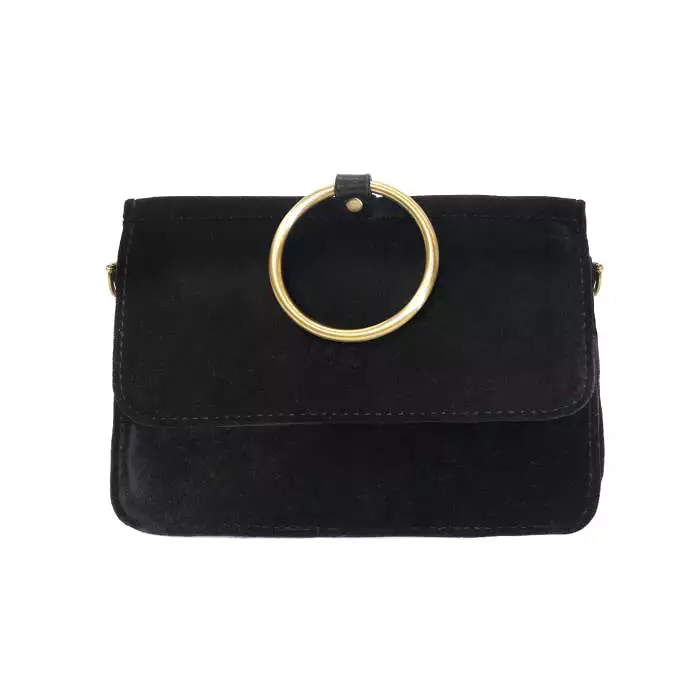 Aria Velvet Ring Bag