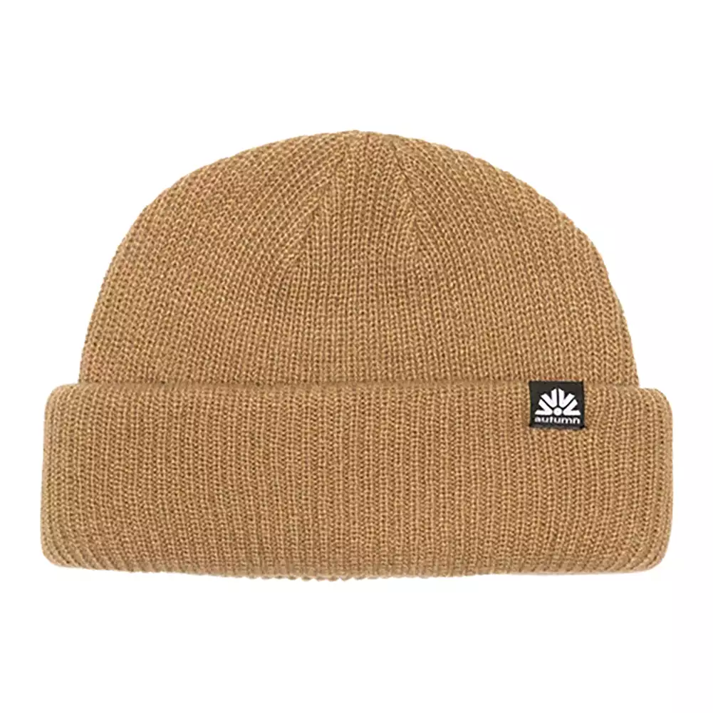 Autumn Shorty Double Roll Beanie