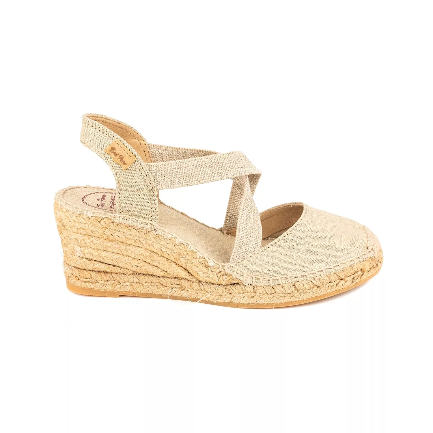 Basic Linen Wedge Espadrille for Women - Saba-L