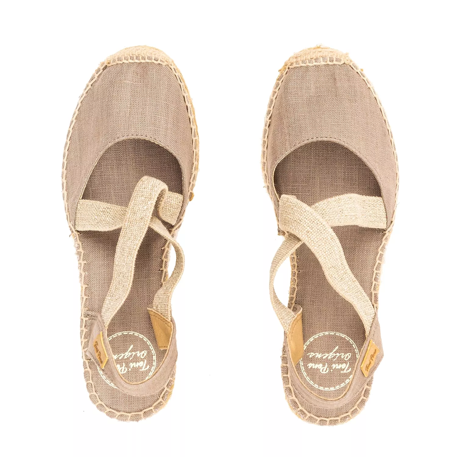 Basic Linen Wedge Espadrille for Women - Saba-L