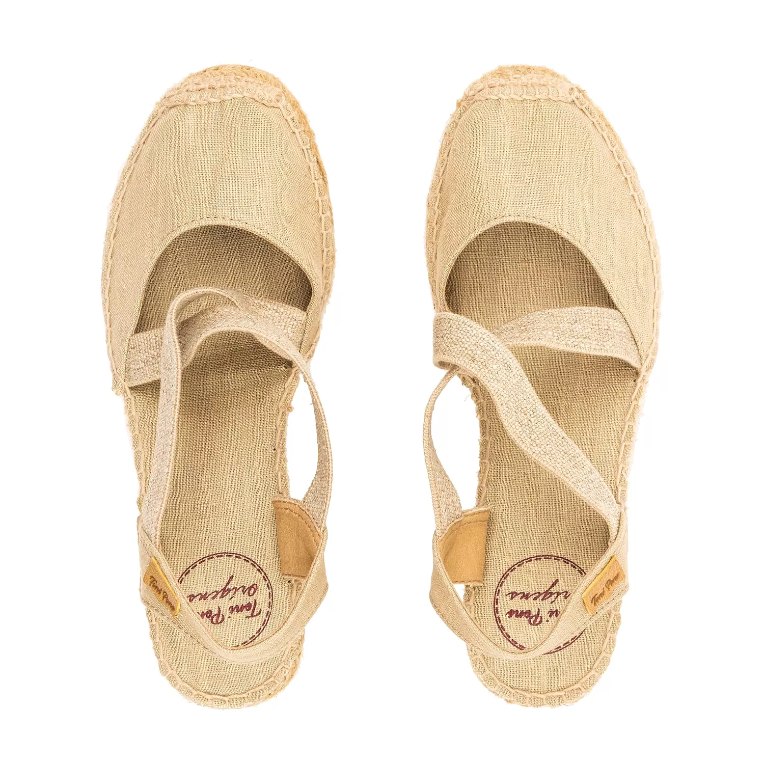 Basic Linen Wedge Espadrille for Women - Saba-L