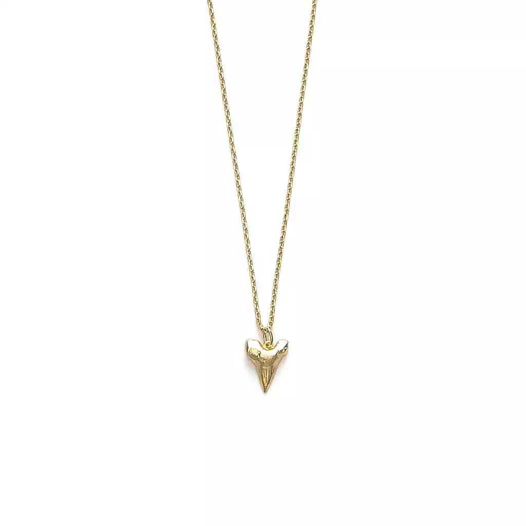 Bite Me Necklace, Gold