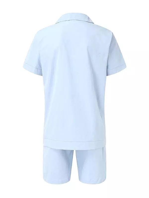 Casual Linen Men Clothing Set