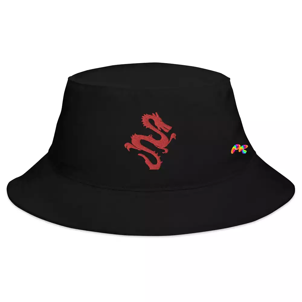 Chinese Dragon Bucket Hat