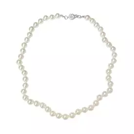 Classic Faux Pearl Necklace