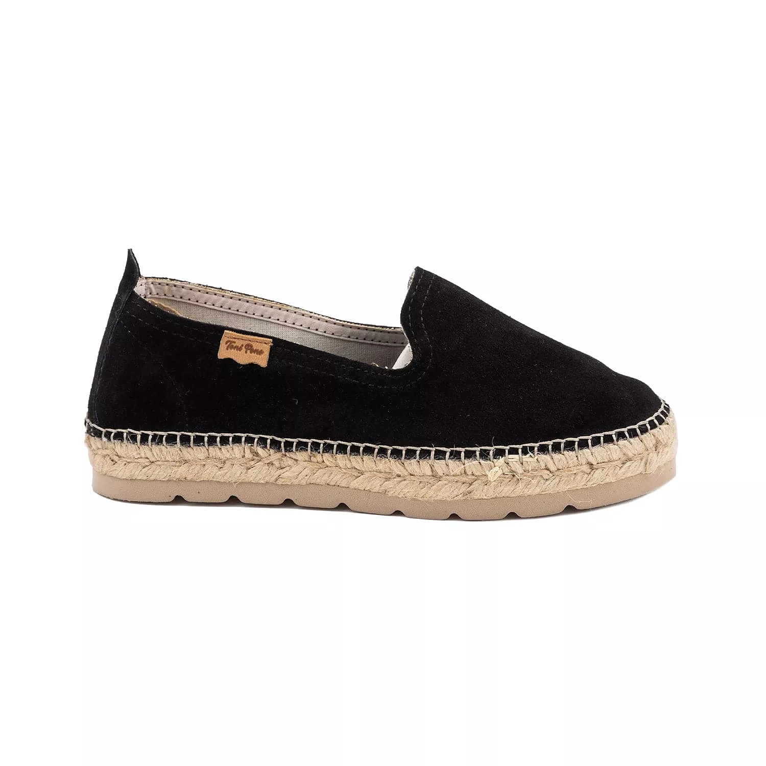 Closed Toe Suede Leather Espadrilles for Women - Aurem