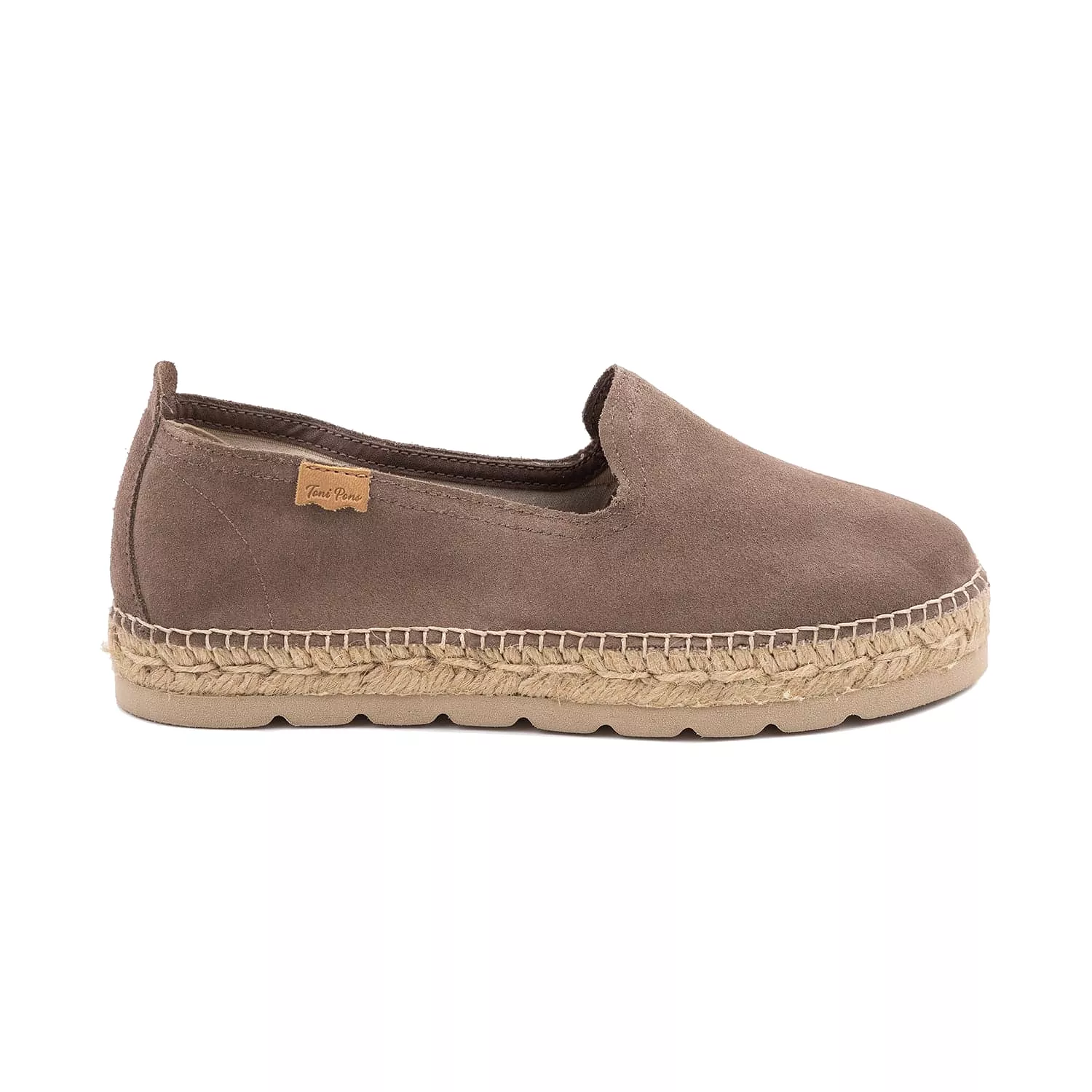 Closed Toe Suede Leather Espadrilles for Women - Aurem