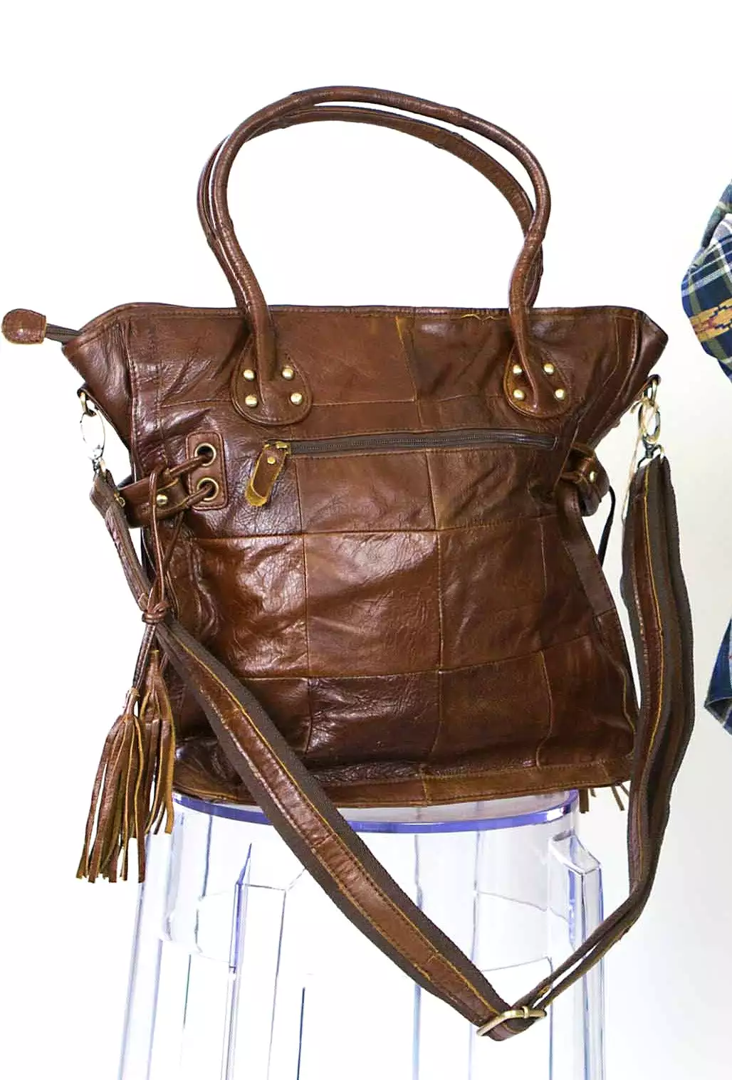 Day Trip Leather Tote