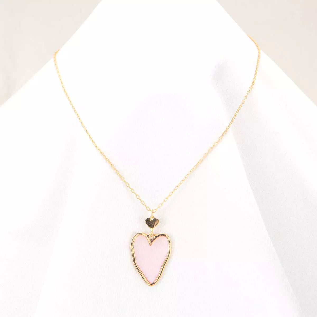 Don't Break My Heart Pendant Necklace