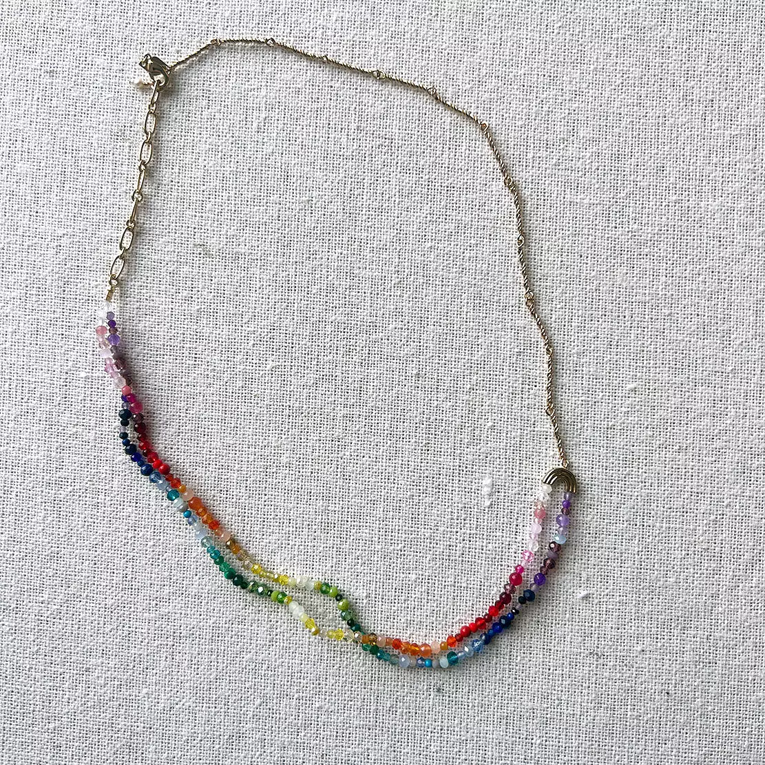 Double Rainbow Necklace