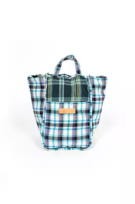 Easy Bag Blue Plaid