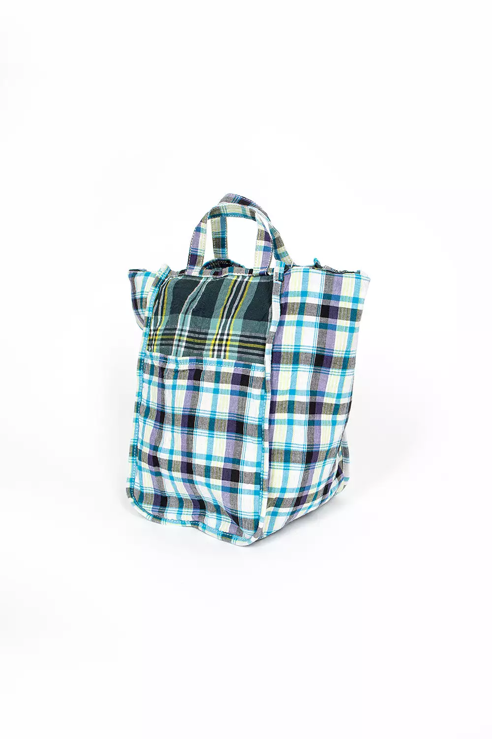 Easy Bag Blue Plaid