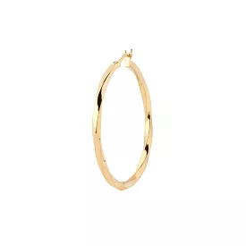 Francisca 30 Hoop, Gold