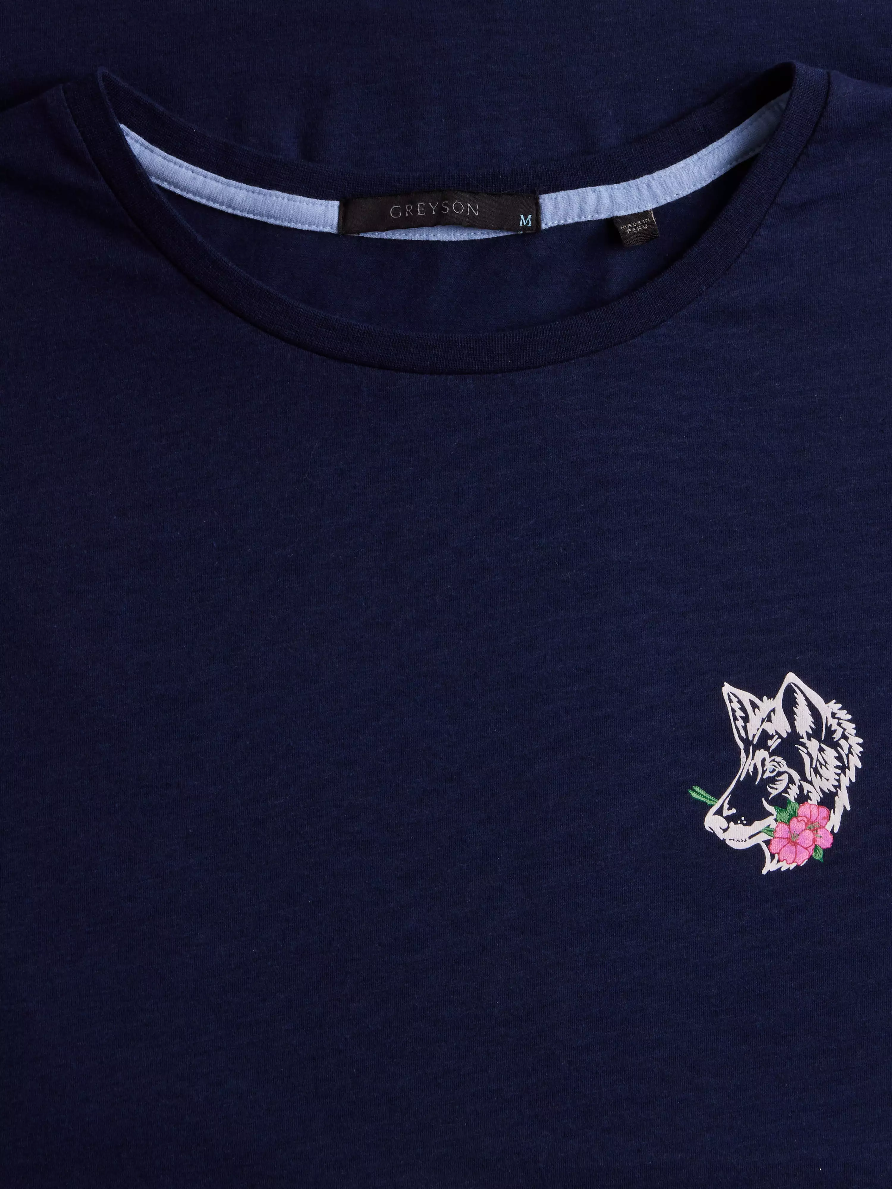 Garden Wolf Spirit Crewneck Tee