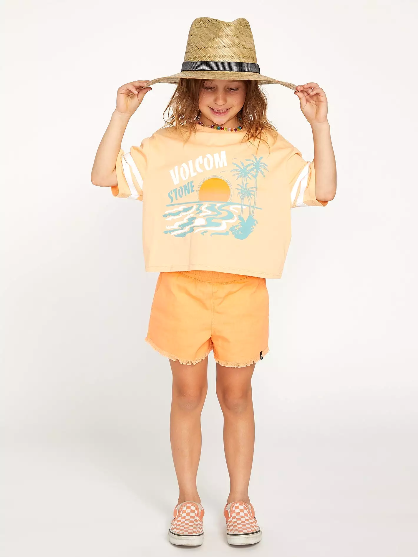 Girls Throw Lil Shade Hat - Natural