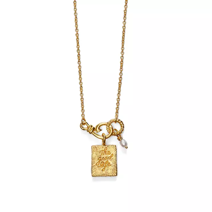 Good Life Necklace, Gold