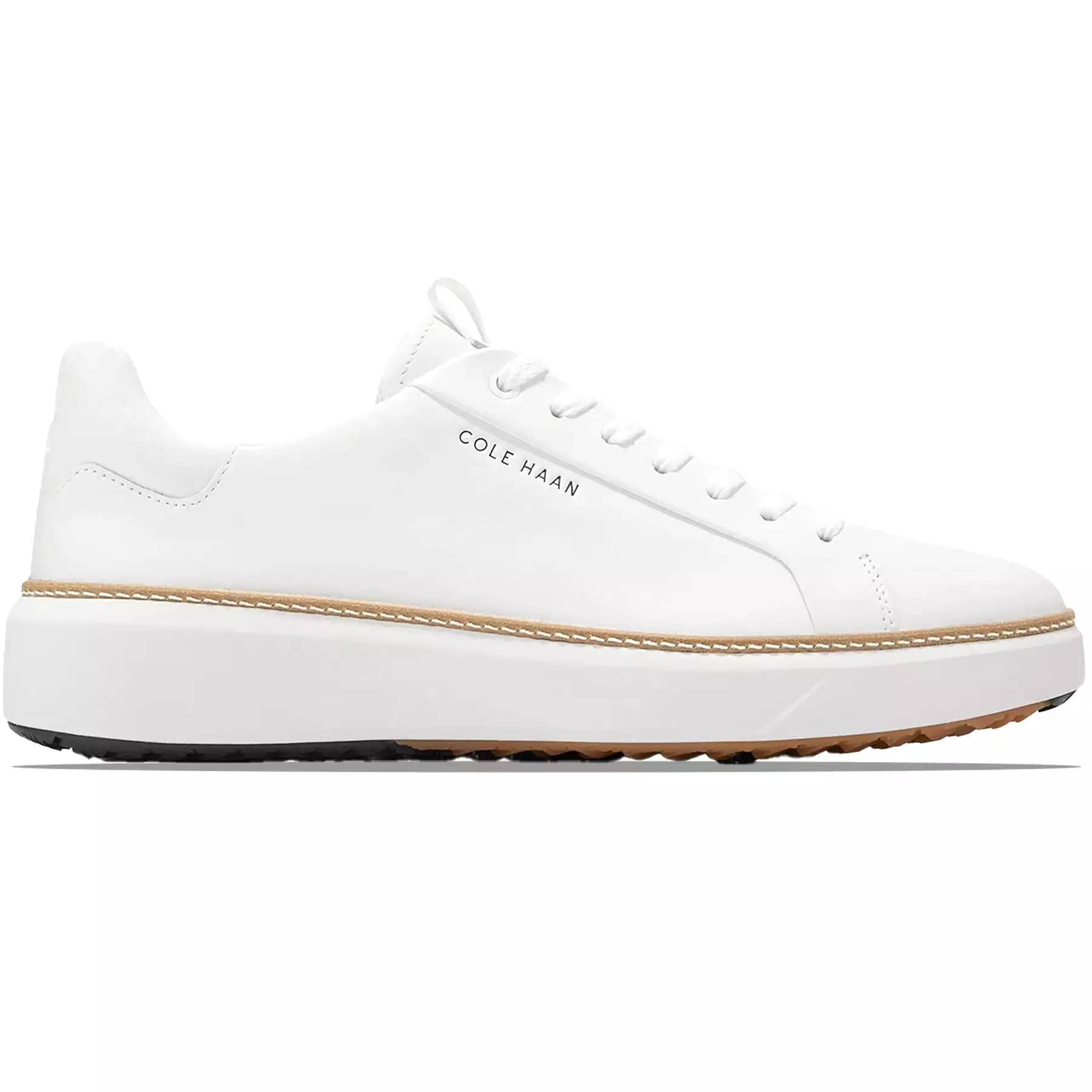 GRANDPRO Topspin Golf Shoes White/Natural - SS24