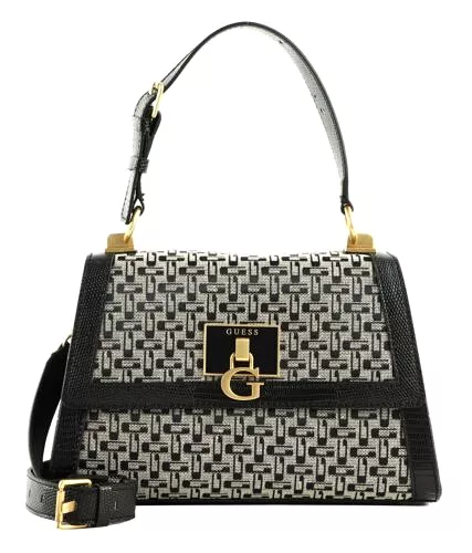 GUESS Stephi Top Handle Flap Bag