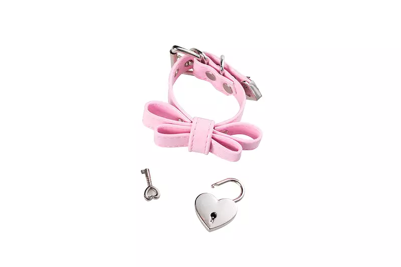 HARAJUKU BIG BOW LOVE LOCK BRACELET