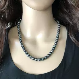 Hematite Beaded Necklace