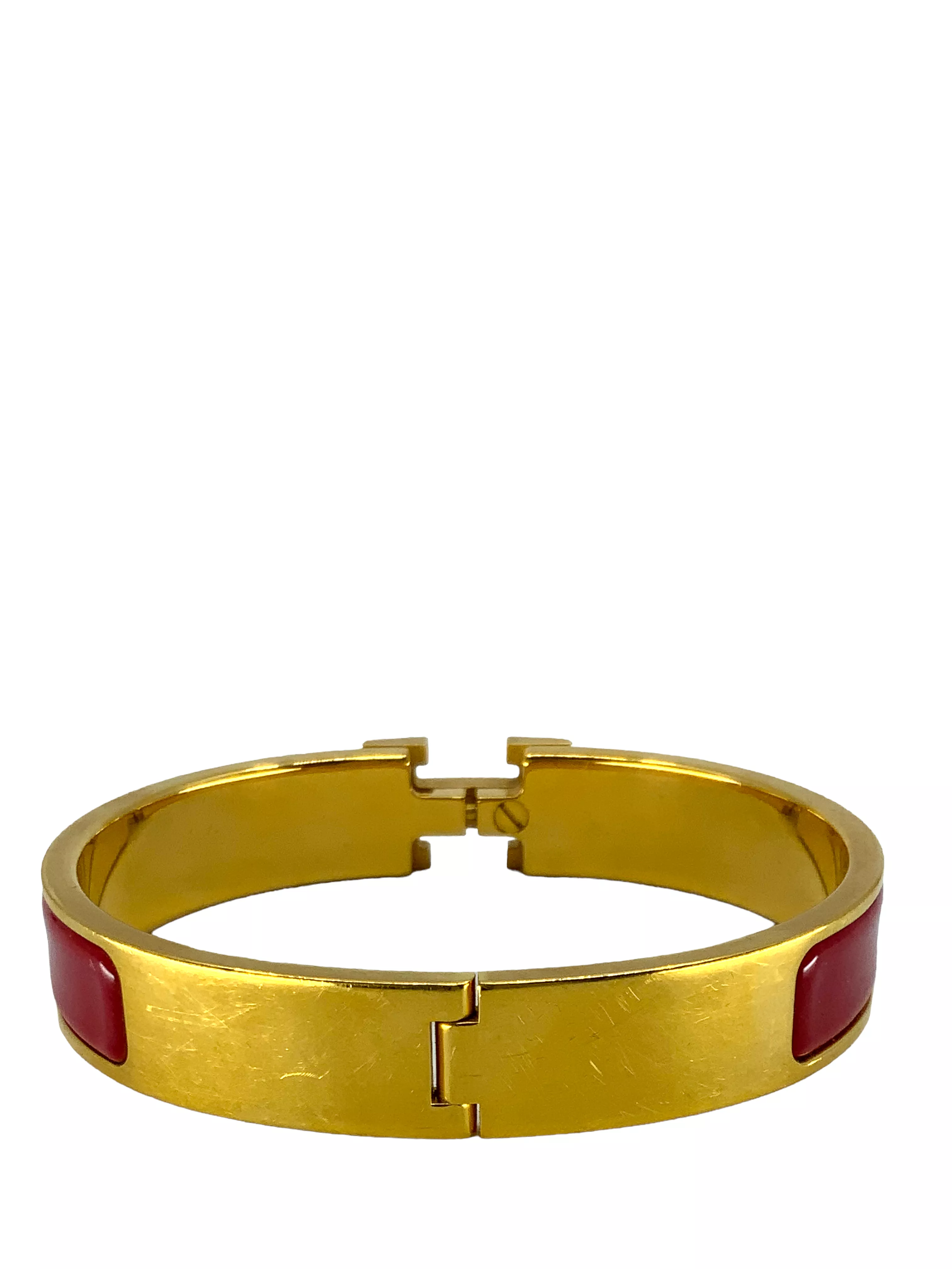 Hermes Narrow Clic Clac H Bracelet PM