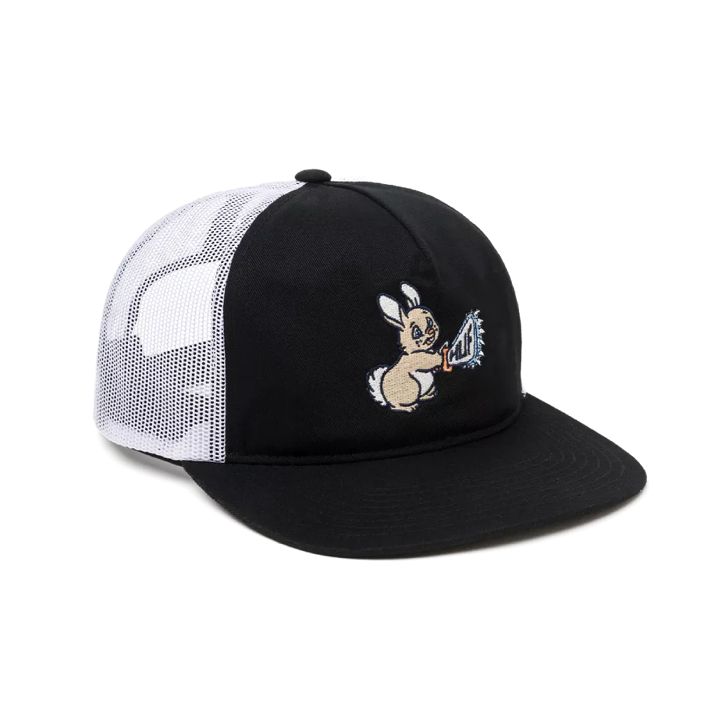 HUF Bad Hare Trucker Hat Black