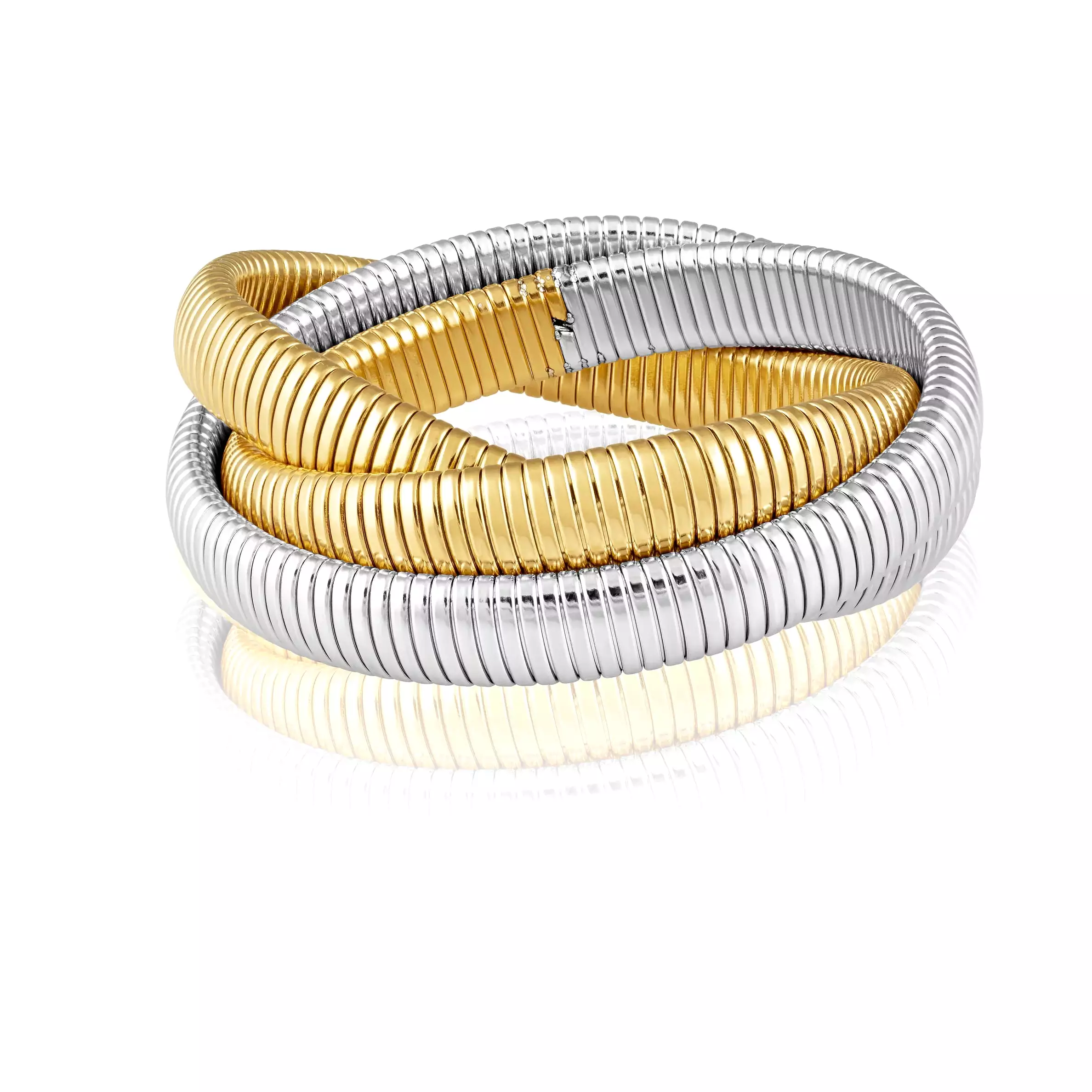 Infinity Multi Layered Bracelet | Two-Tone