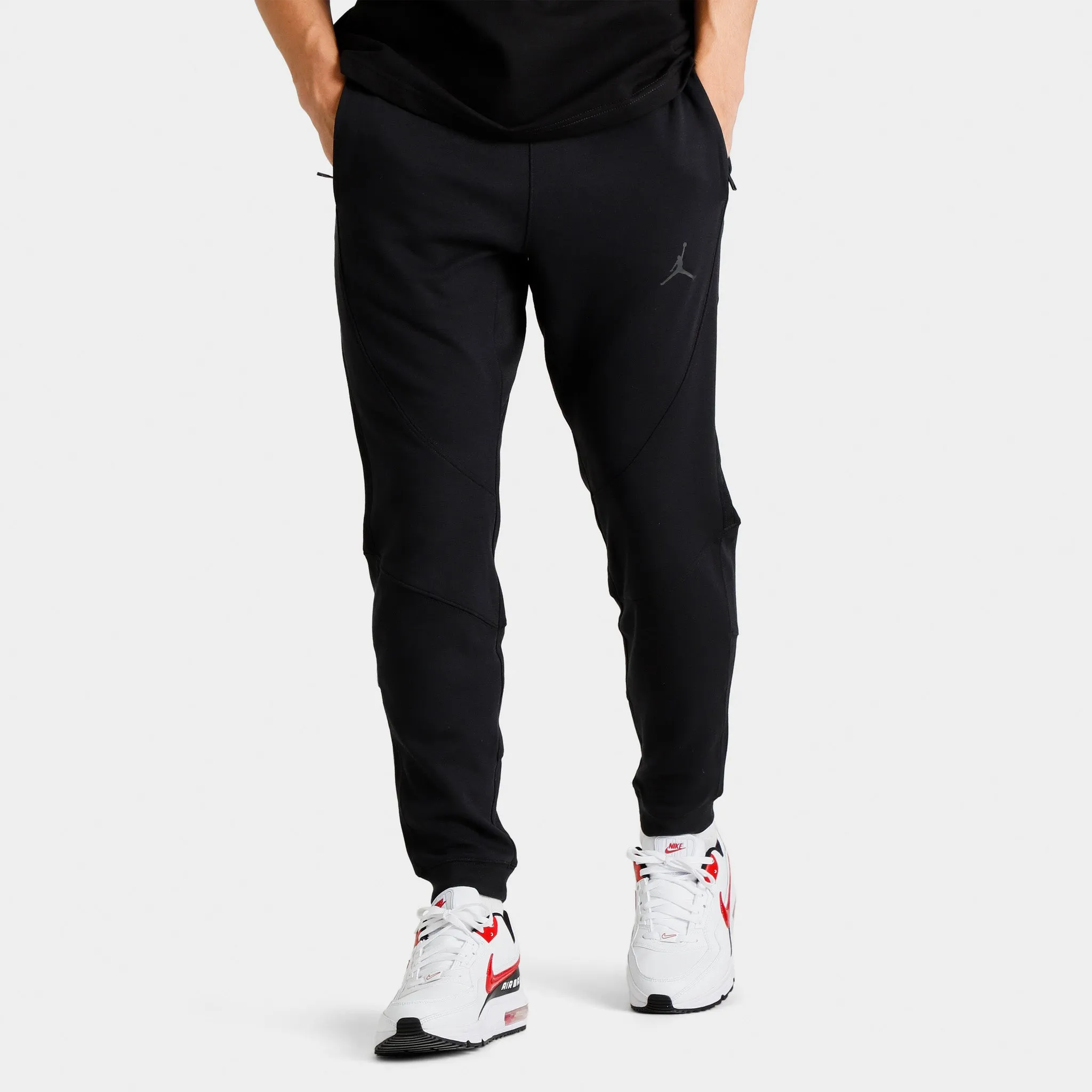 Jordan Dri-FIT Sport Statement Air Fleece Pants Black / Black - Dark Smoke Grey