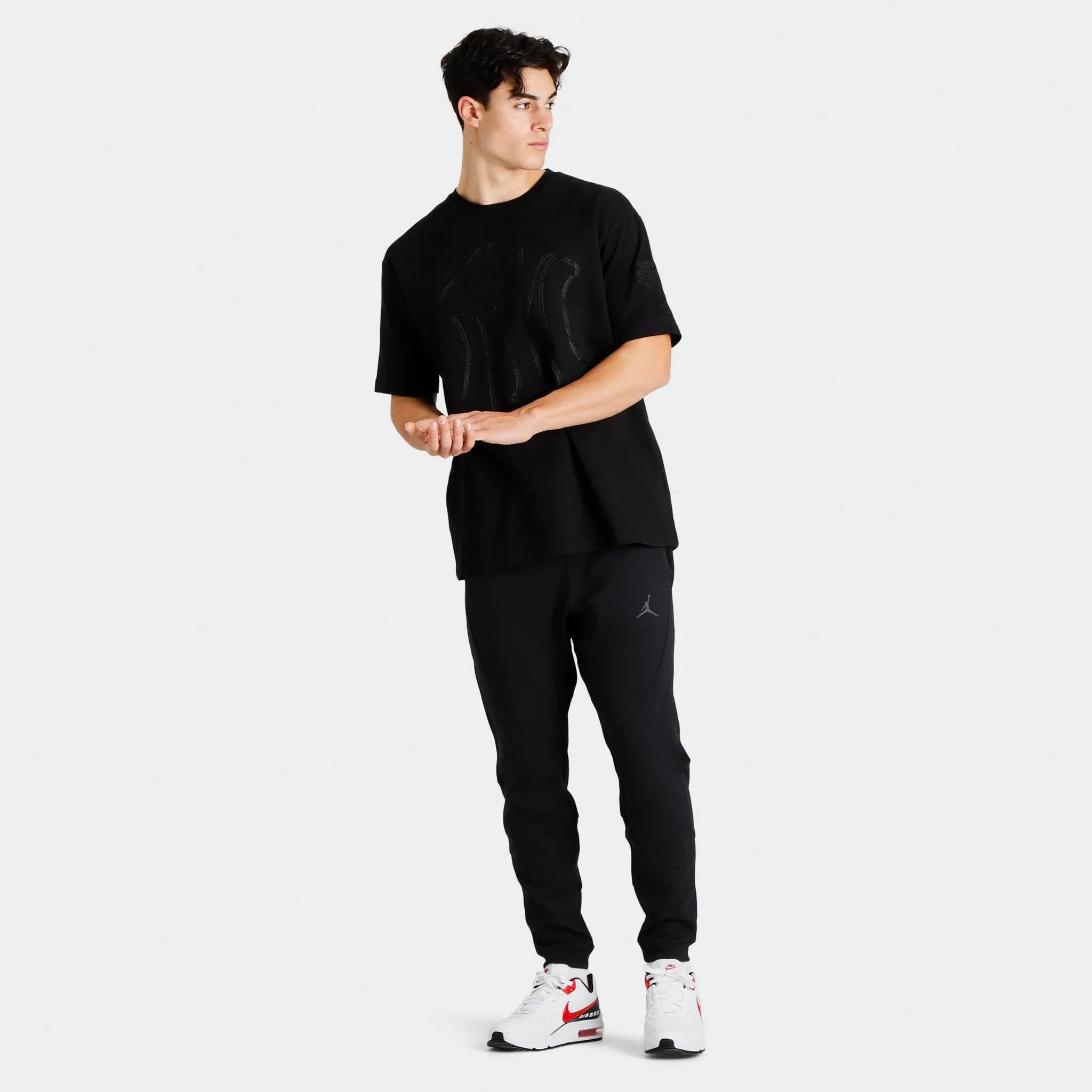 Jordan Dri-FIT Sport Statement Air Fleece Pants Black / Black - Dark Smoke Grey