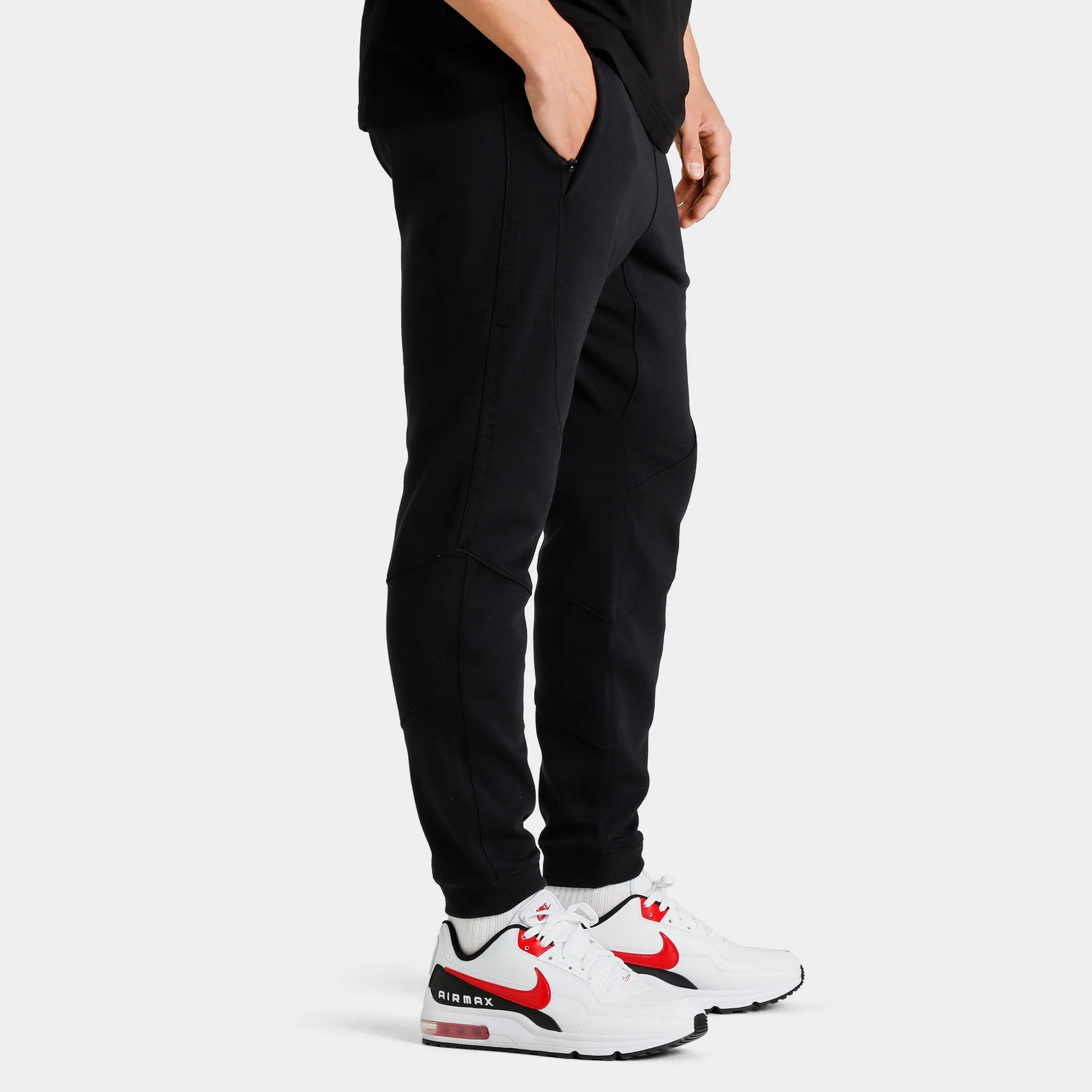 Jordan Dri-FIT Sport Statement Air Fleece Pants Black / Black - Dark Smoke Grey