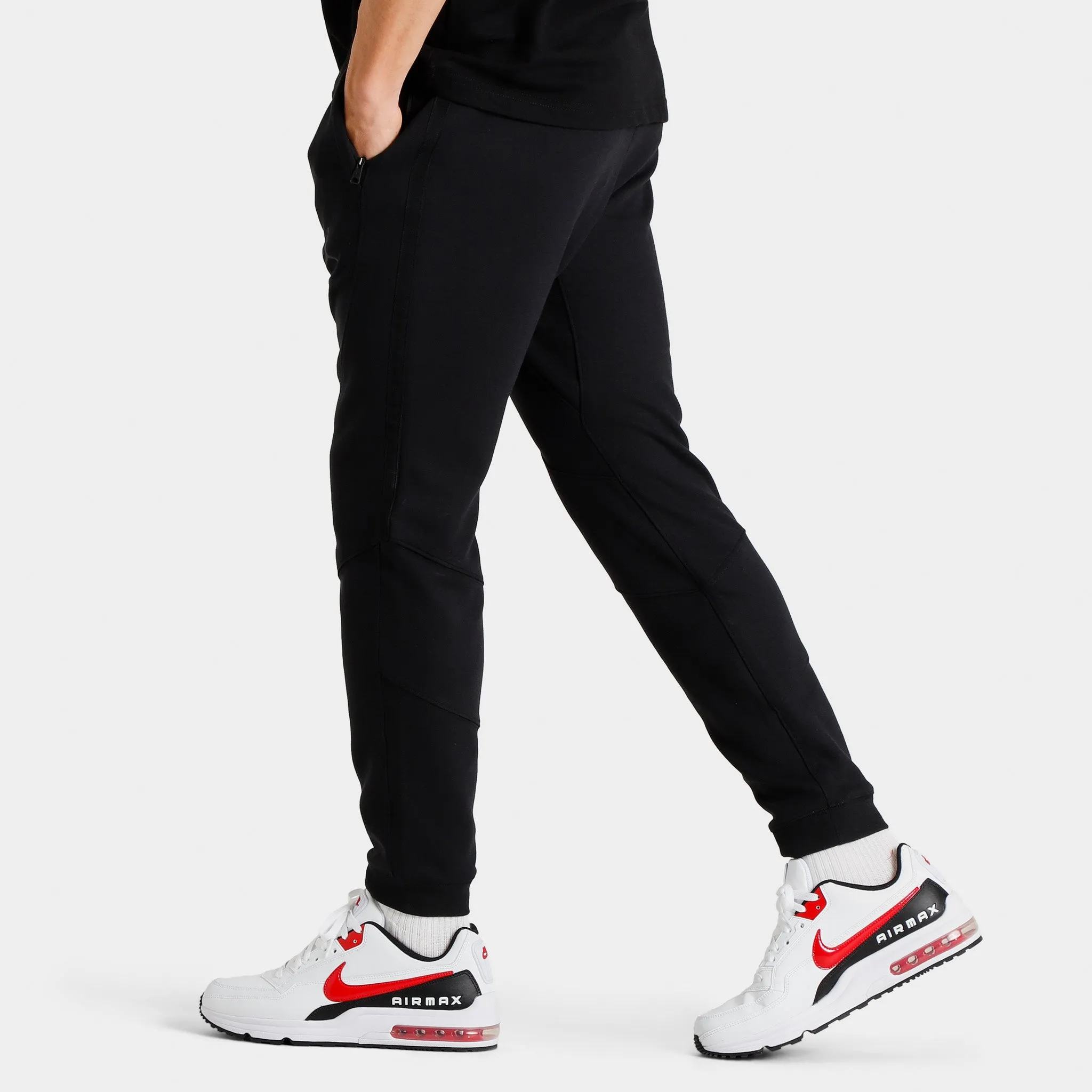 Jordan Dri-FIT Sport Statement Air Fleece Pants Black / Black - Dark Smoke Grey