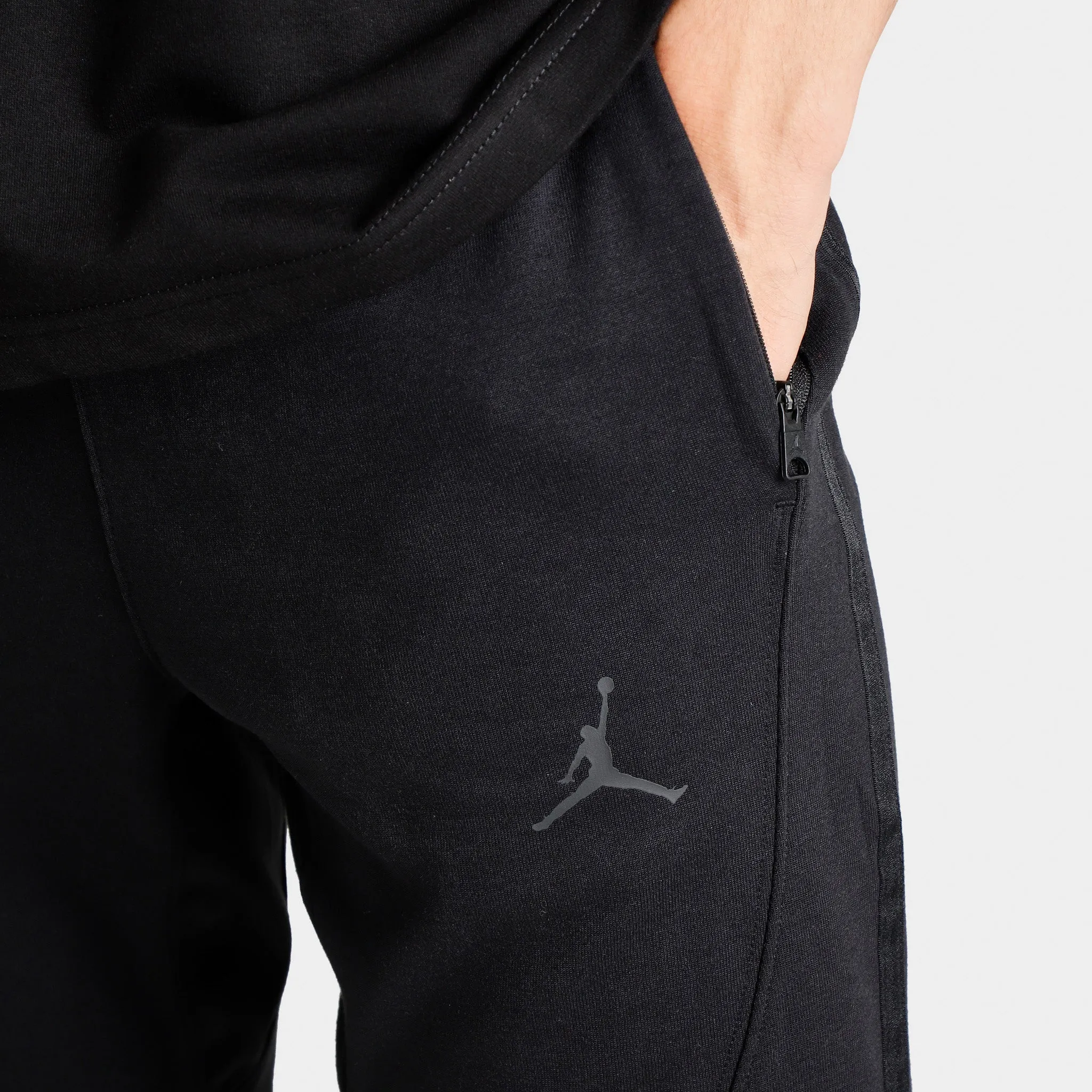 Jordan Dri-FIT Sport Statement Air Fleece Pants Black / Black - Dark Smoke Grey