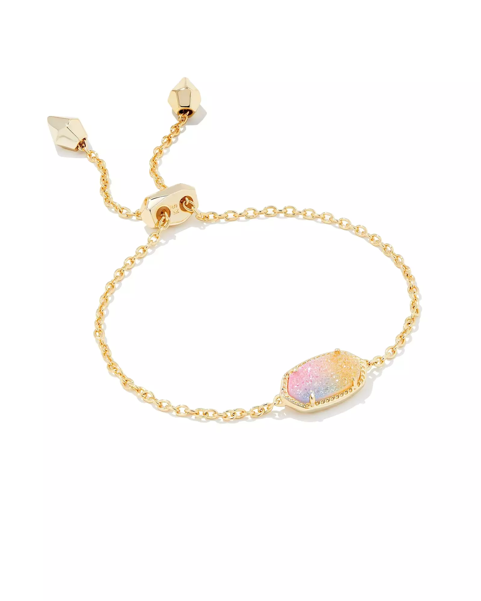 Kendra Scott Elaina Pink Watercolor Illusion Bracelet