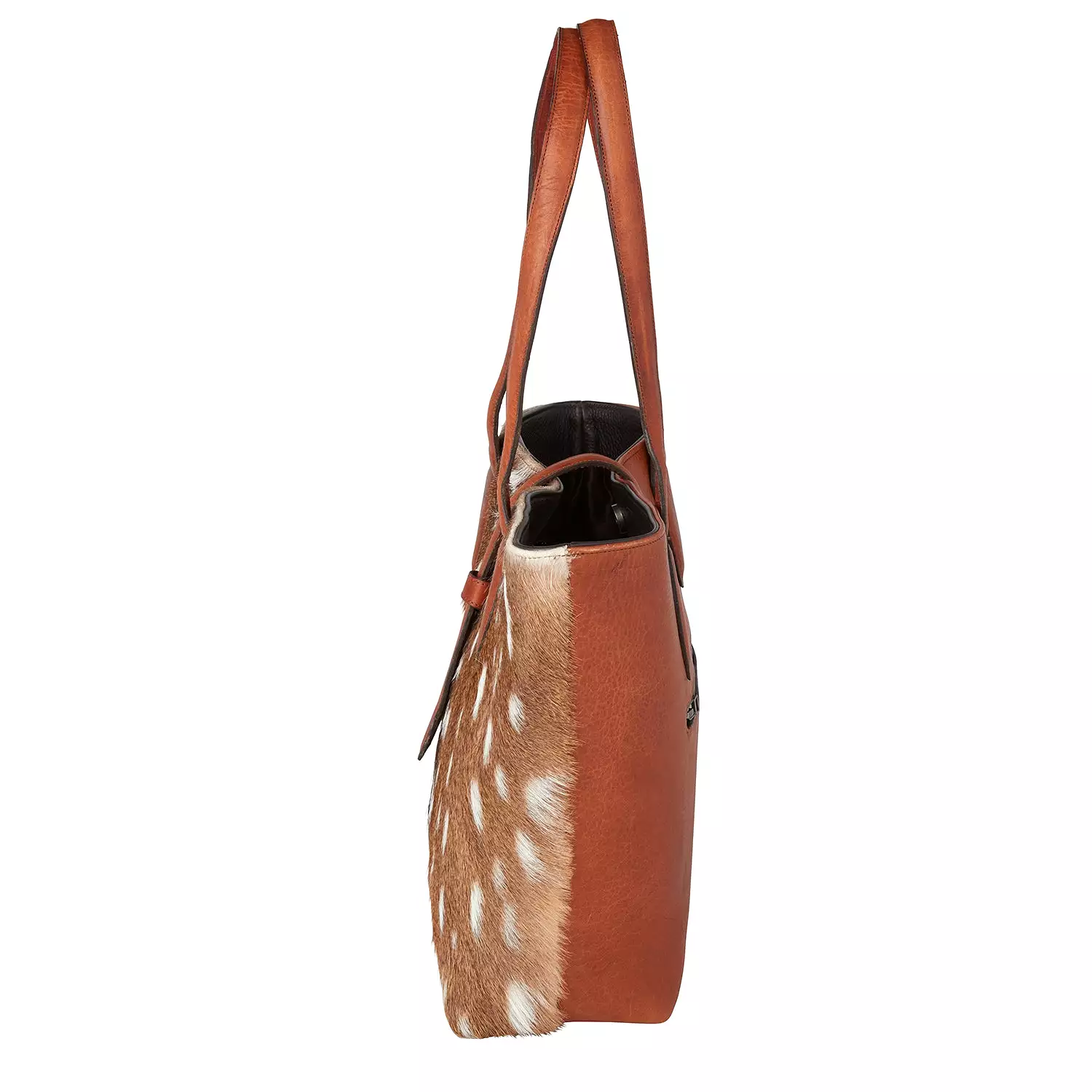 Large Axis Tote Bag :: Axis Brown