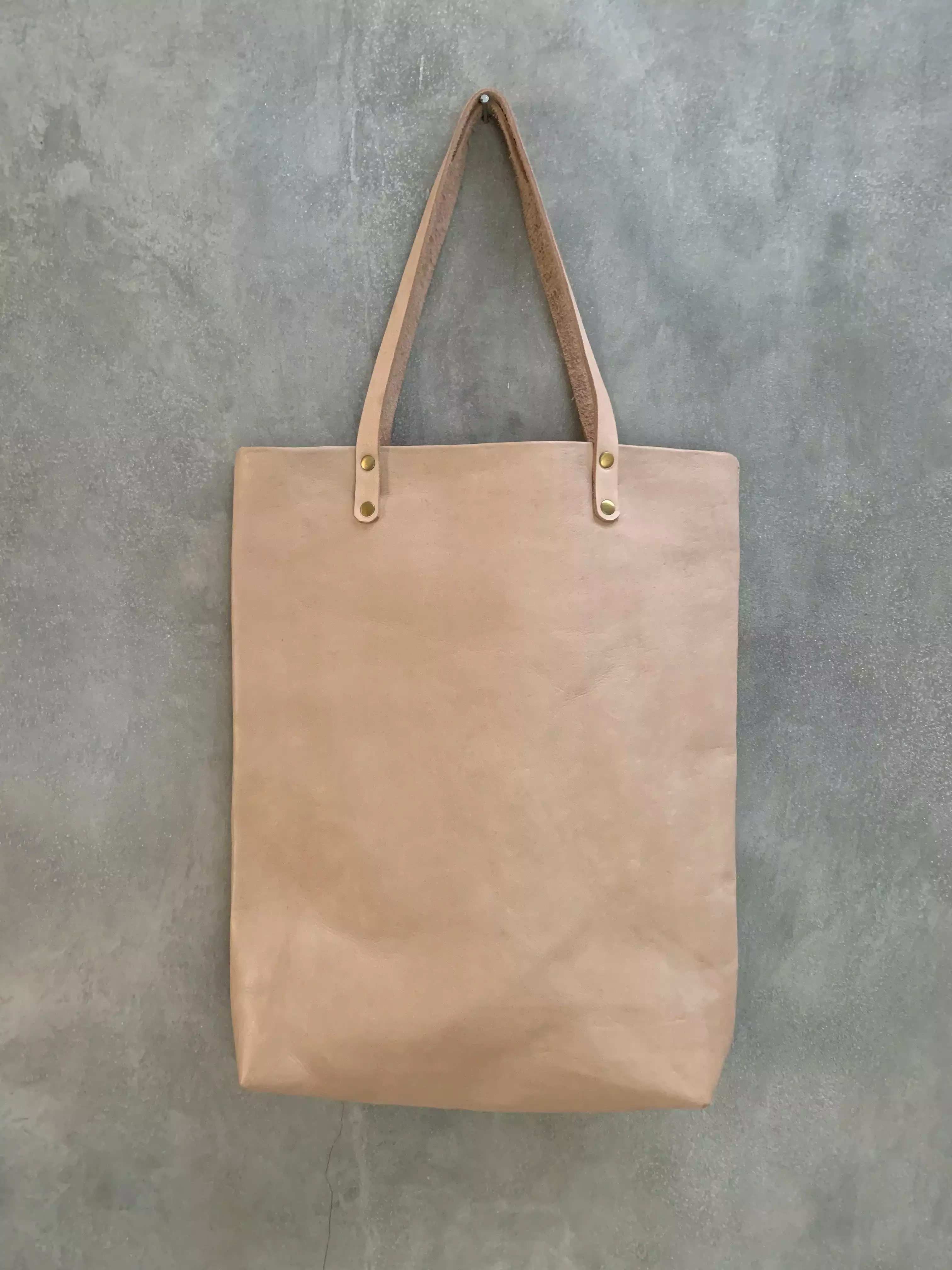 LEATHER COLLECTION - KECIL [small] tote bag