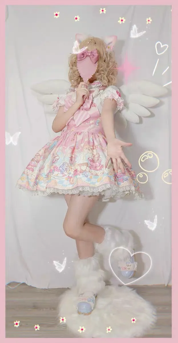 Lolita / cosplay accessories cute cupid wings