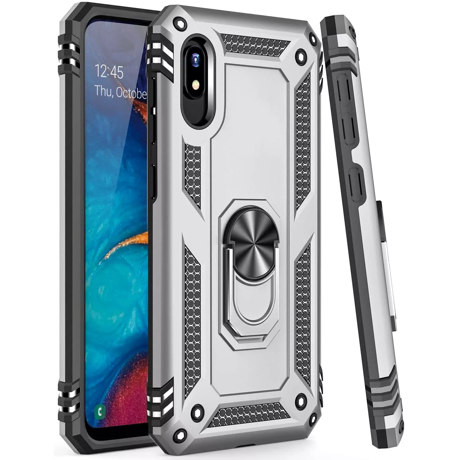 Luxury Armor Ring Bracket Phone Case For Samsung A10e-Fast Delivery