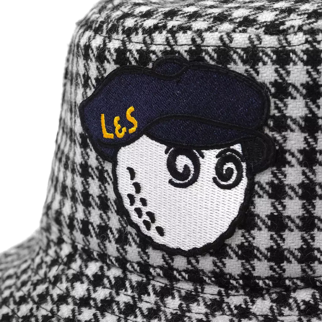 Malbon Bucket Hat Houndstooth