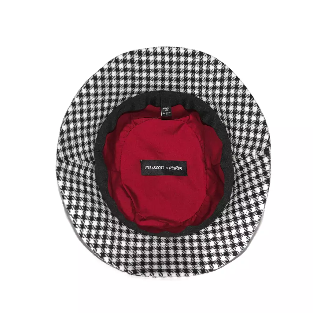 Malbon Bucket Hat Houndstooth