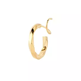 Marcelle Twirl Earring, Gold