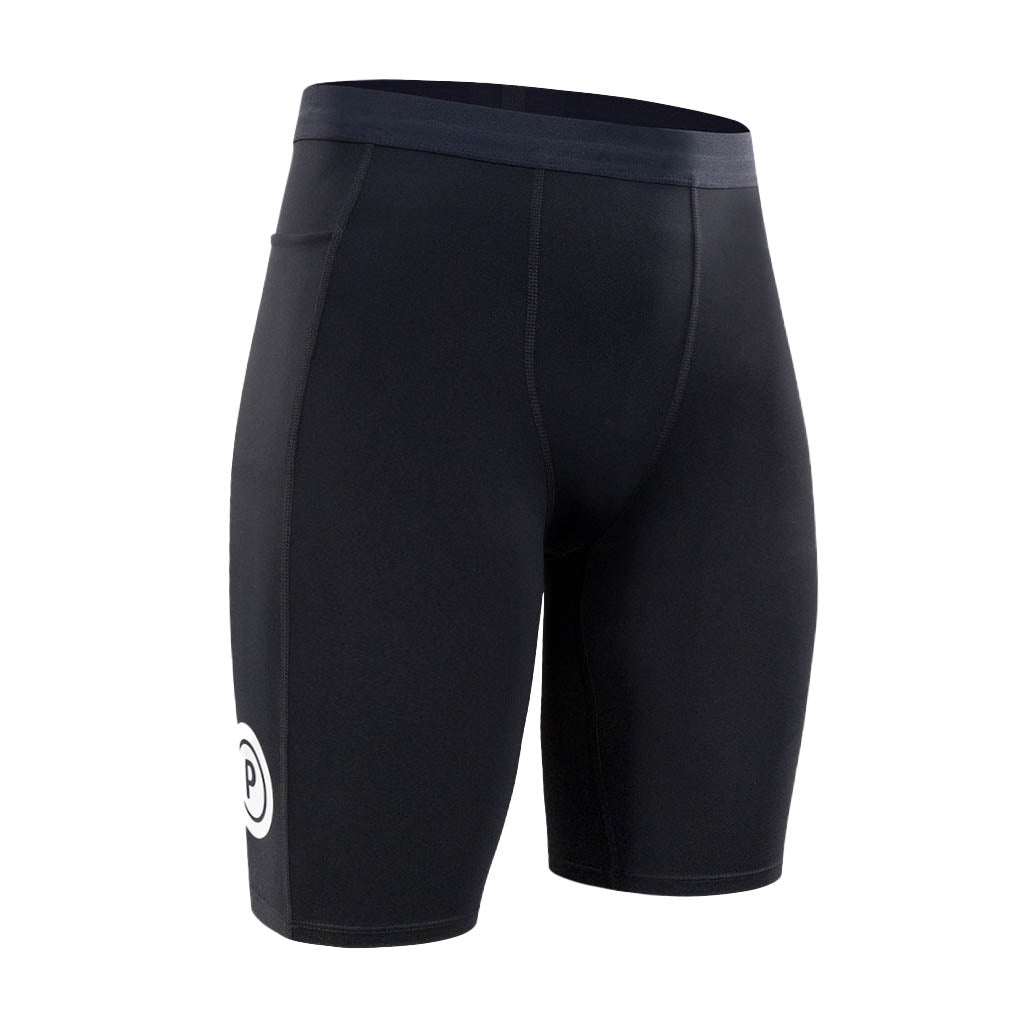 Men PRO Running Short Tights for Training & Racing (Carbon)