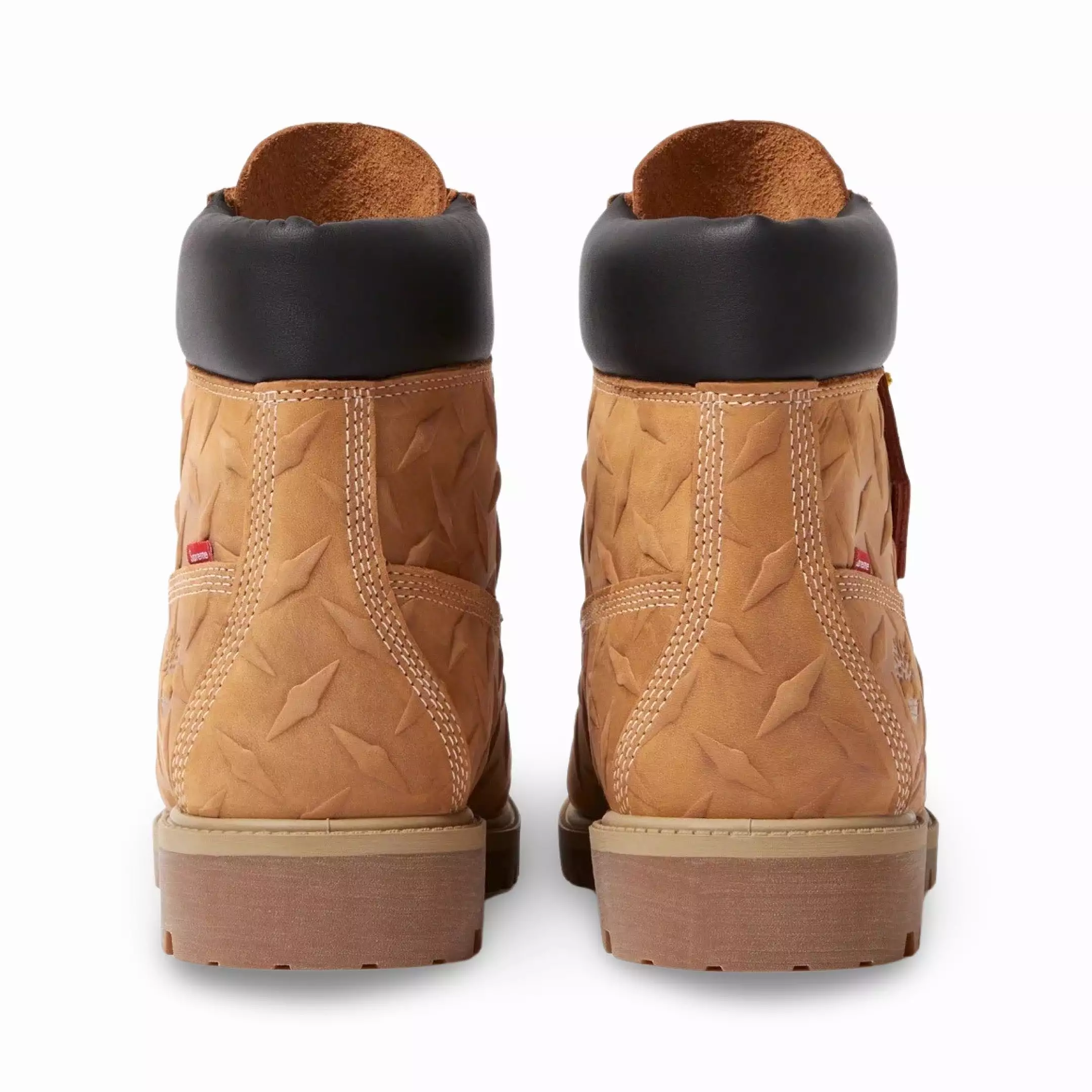 (Men's) Timberland 6 Premium Waterproof Boot x Supreme 'Diamond Plate Wheat' (2023) TB0A6DD4-231