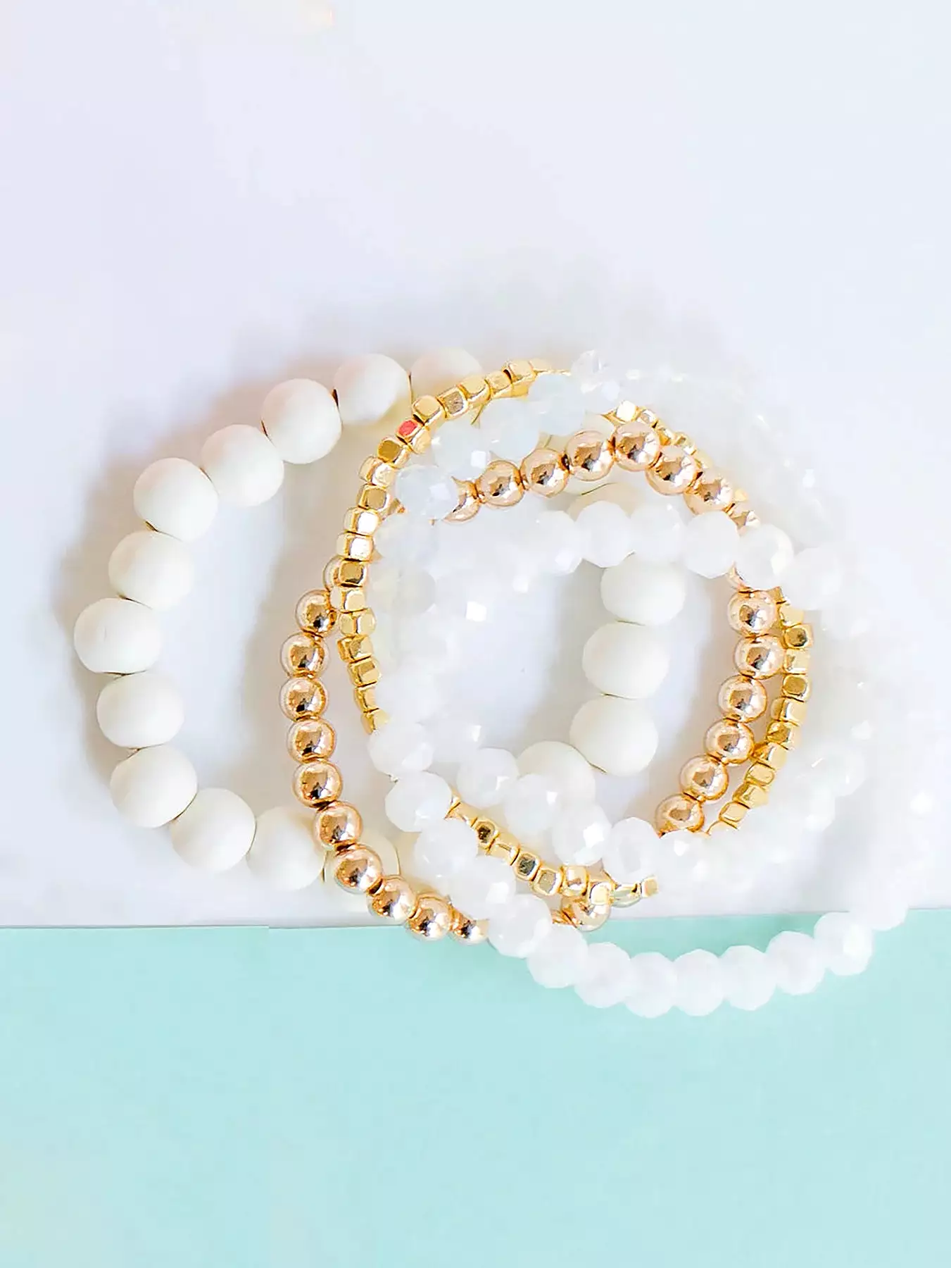 Michelle McDowell | Mandy Bracelet - White