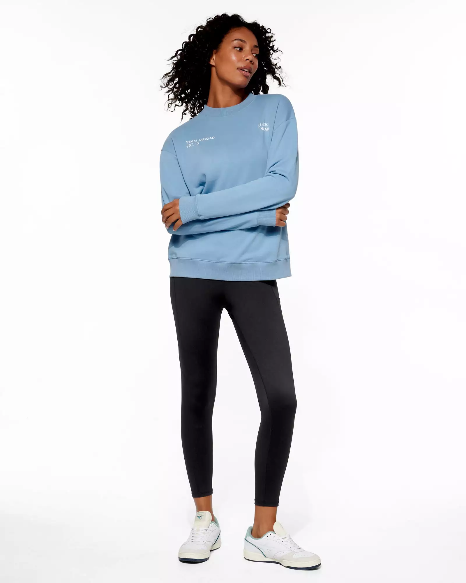 MIDTOWN SWEATER POWDER BLUE