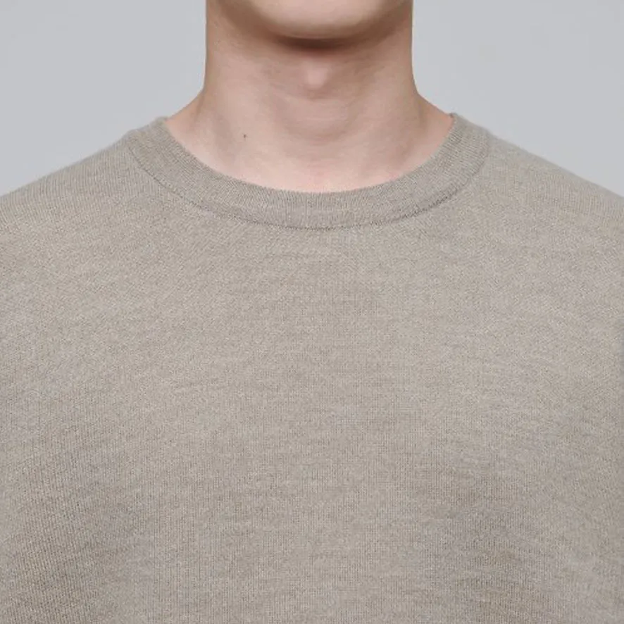 MUSINSA STANDARD  |Crew Neck Wool Nylon Street Style Long Sleeves Plain