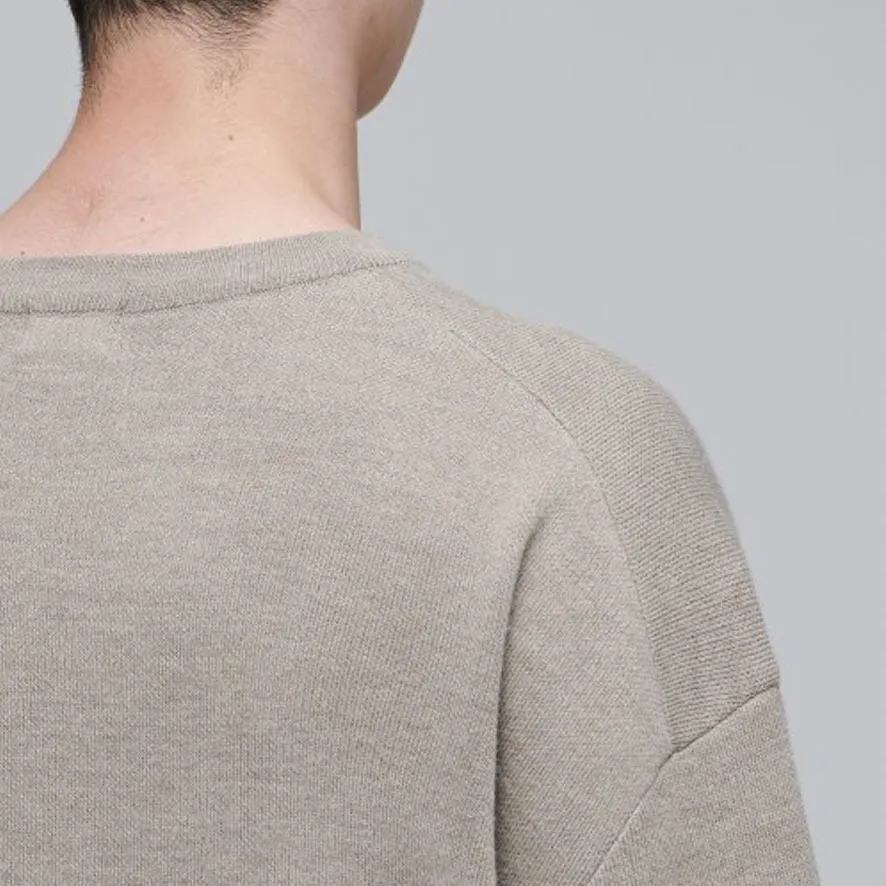 MUSINSA STANDARD  |Crew Neck Wool Nylon Street Style Long Sleeves Plain