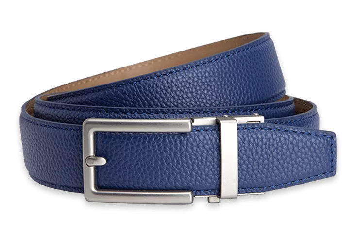 Neubelt Vegan Blue, 1 3/8 Strap, Golf Belt