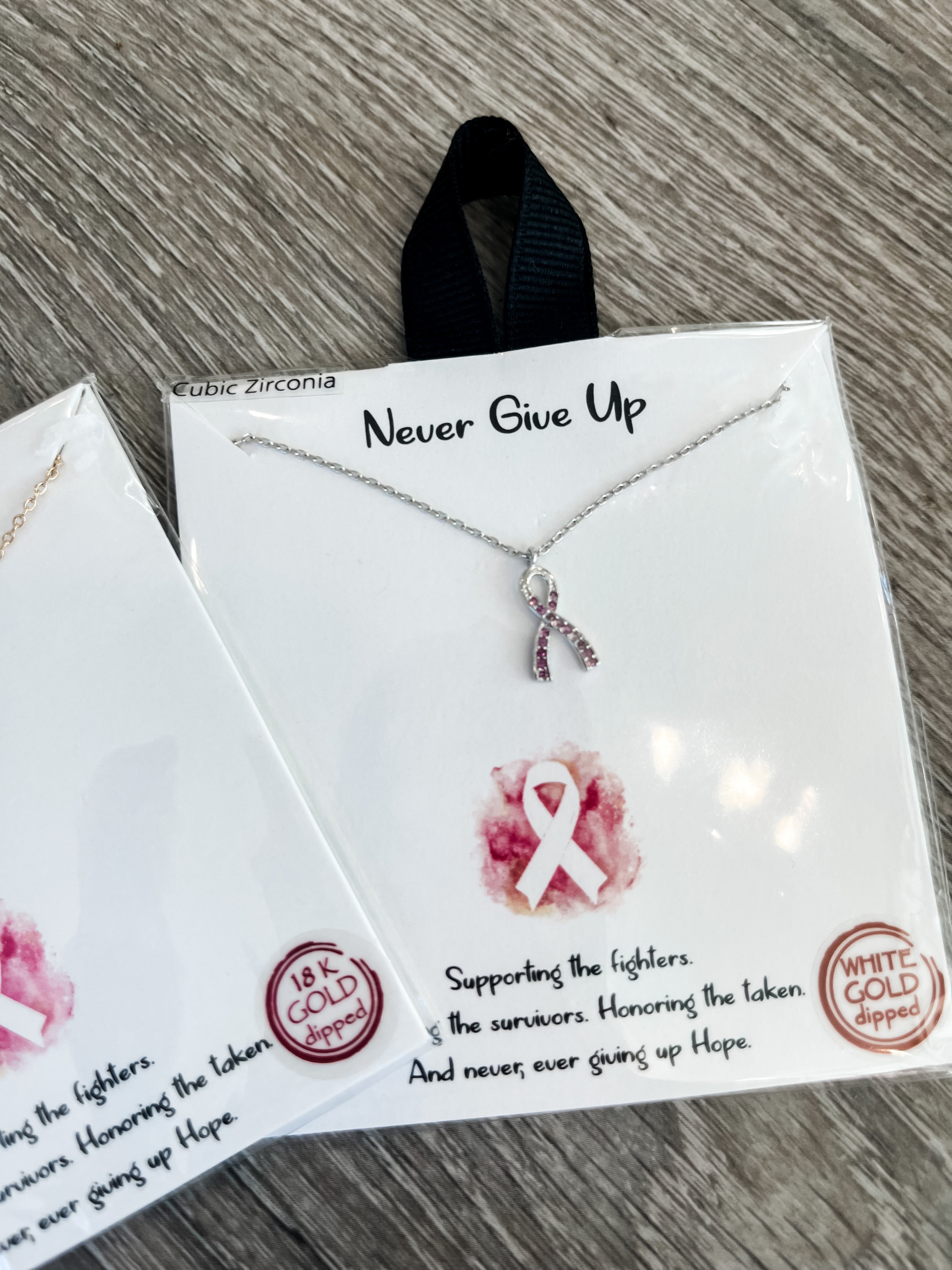 Never Give Up Necklace