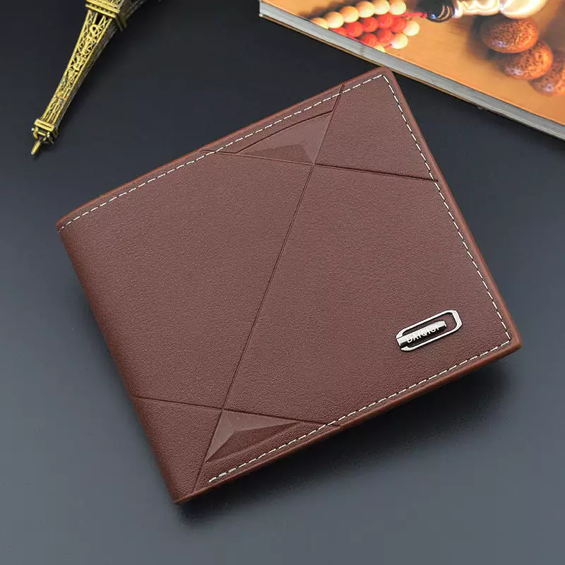 New men's wallet men's short multi-card slot fashion casual